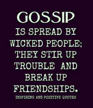 Quotes About Gossip in the Workplace