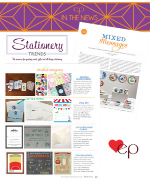 effie's paper in Stationery Trends :: Winter 2014