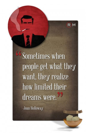 ... limited their dreams were.