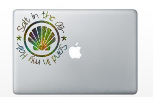 Salt in the air Sand in my hair Quote Vinyl Decal by ViciousVinyl on ...