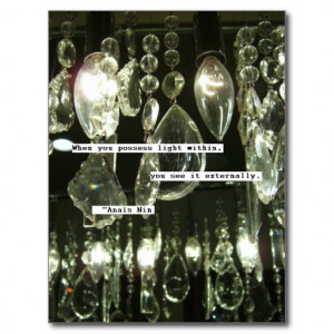 Anais Nin quote Postcard