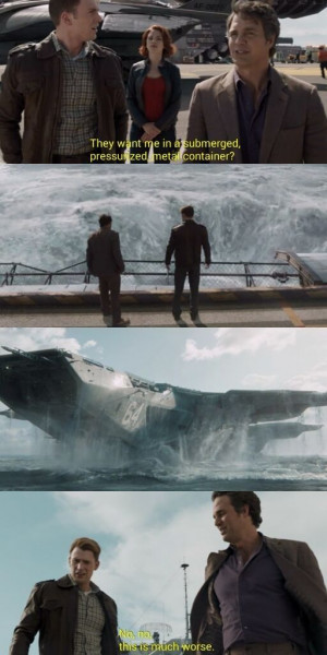 Avengers- movie quote