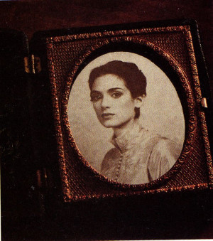 daguerreotype of Winona Ryder as Mina Harker from Bram Stoker's ...