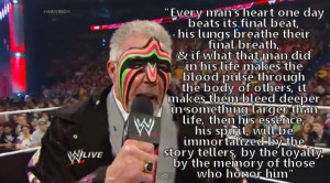 Ultimate Warrior on Monday Night RAW for the first time in several ...