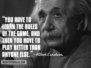 Albert Einstein Inspirational Quote