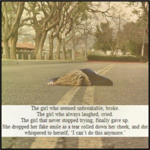 can’t do this anymore