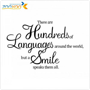 There Are Hundreds Languages