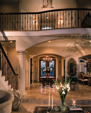 luxury home foyers