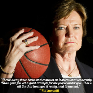 ... all the charisma you’ll really need to succeed.” – Pat Summitt
