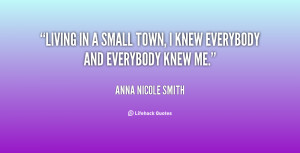Quotes About Small Town Living