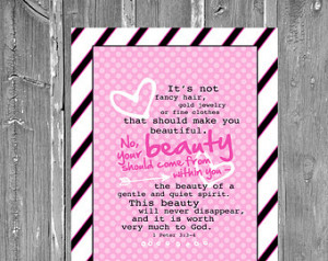 ... Customizable Bible Verse Art // Teen Girls Room Art // Girls Faith Art