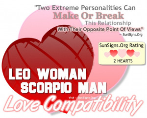 Leo Woman And Scorpio Man – A Make Or Break Relationship