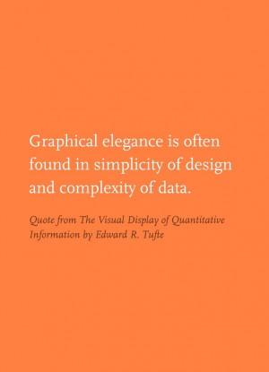 ... Dis­play of Quan­ti­ta­tive Infor­ma­tion by Edward R. Tufte