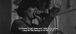 depressed depression lyrics alone b&w Scared Bring Me The Horizon ...