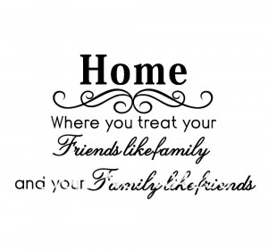 Family Reunion Quotes Home family like friends