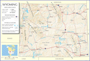 Home >> USA Atlas >> Wyoming Map