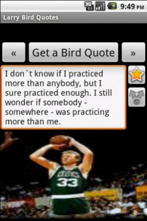 View bigger - Larry Bird Quotes for Android screenshot