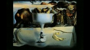 Salvador Dali: Apparition d'un Compotier Poster