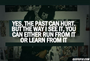 Yes, The Past Can Hurt.