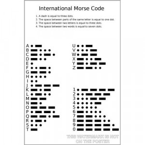 Morse Code Chart