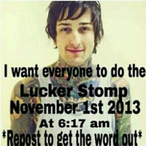 Happy Lucker stomp day everyone