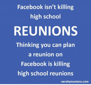 ... attending a high school reunion facebook high school reunion high