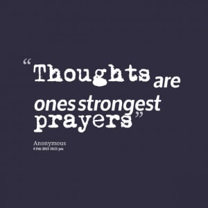 Thoughts and Prayers Quotes