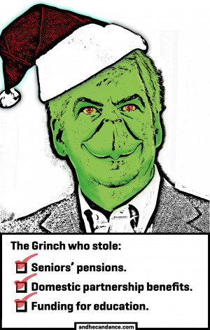 The Grinch who stole…