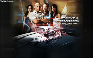 ... and elsa pataky in the the poster of the movie fast and furious 6