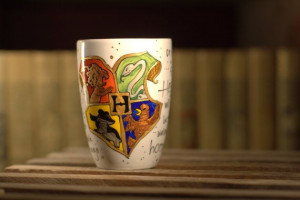 Hogwarts Crest with J.K. Rowling Quote by OpheliasGypsyCaravan, $20.00