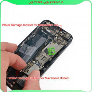 iphone 5s water damage indicator