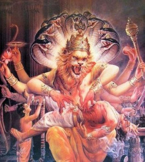 Narasimha - an Avatar of Vishnu - the captivating story of Prahlada ...