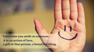 Quotes On Smile HD Wallpaper 6