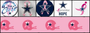 Dallas Cowboys Breast Cancer Awareness Facebook CoverDallas Cowboy