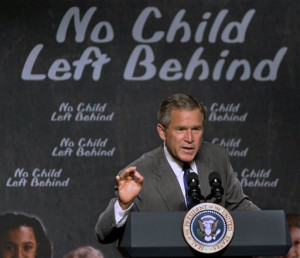 that 10 states are free from the nightmare of George W. Bush’s No ...