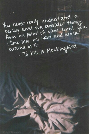 this picture for Chapter 3 of To Kill a Mockingbird because this quote ...