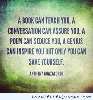 quotes about saving yourself