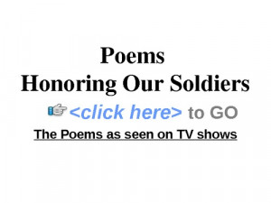 Poems Honoring Our Soldiers...