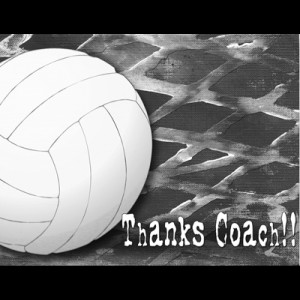 Volleyball Coach Thank...
