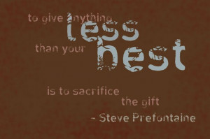 Steve Prefontaine | running/training