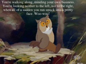 From Disney's Bambi
