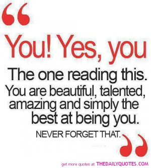 You Are an Amazing Person Quote