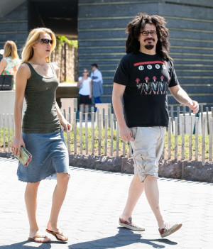 Adam Duritz And Female Friend Head To The Ferry