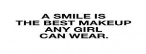 beautiful girl quote smile text facebook covers83 downloads 2 created