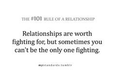 ... friendship is one sided where it really counts, and then just stay