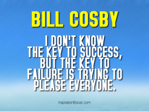 Bill Cosby Successful Quotes