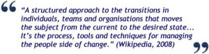 Posts related to quotes about change management