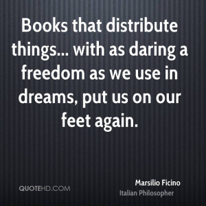 Books that distribute things... with as daring a freedom as we use in ...