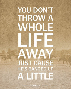 Seabiscuit, Quote Print, Movie Quote, Typography Print, Decorative ...
