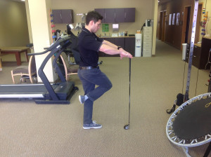 ... with hip rotation to help clear hips at impact - OSI Physical Therapy